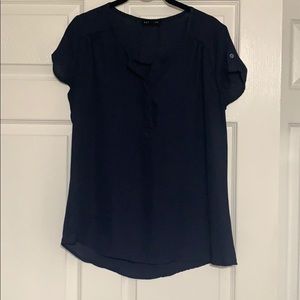 Navy Blouse